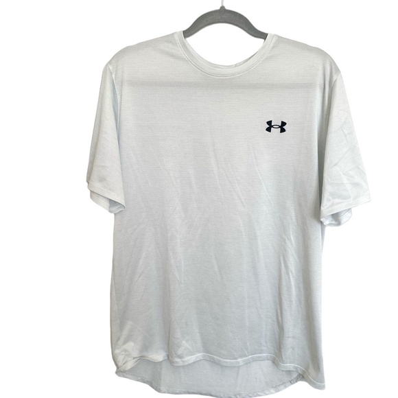 Under Armour Short Sleeve T-Shirt, White,  Medium - Picture 1 of 5